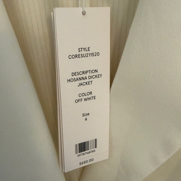 Veronica Beard Hosanna Dickey Jacket, NWT, Sz 4 - Picture 6 of 7